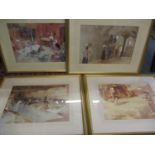 Four framed and glazed Russell Flint prints