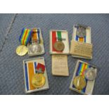 First World War medals, Mercantile Marine War medal, Francis A Legg, The British War medal,