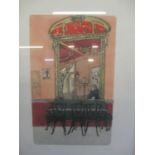 Richard Beer - 'Cafe de la Paris' Artist proof print, signed in pencil