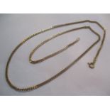 A 9ct gold necklace