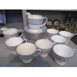 A small quantity of Minton Infanta pattern teaware china