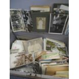 A selection of mainly early 20th century loose postcards