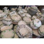 A large quantity of early 20th century Royal Doulton countess pattern dinnerware