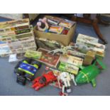 Matchbox, Airfix, Monogram, Revel and other model kits, Duracell rabbits and other items to