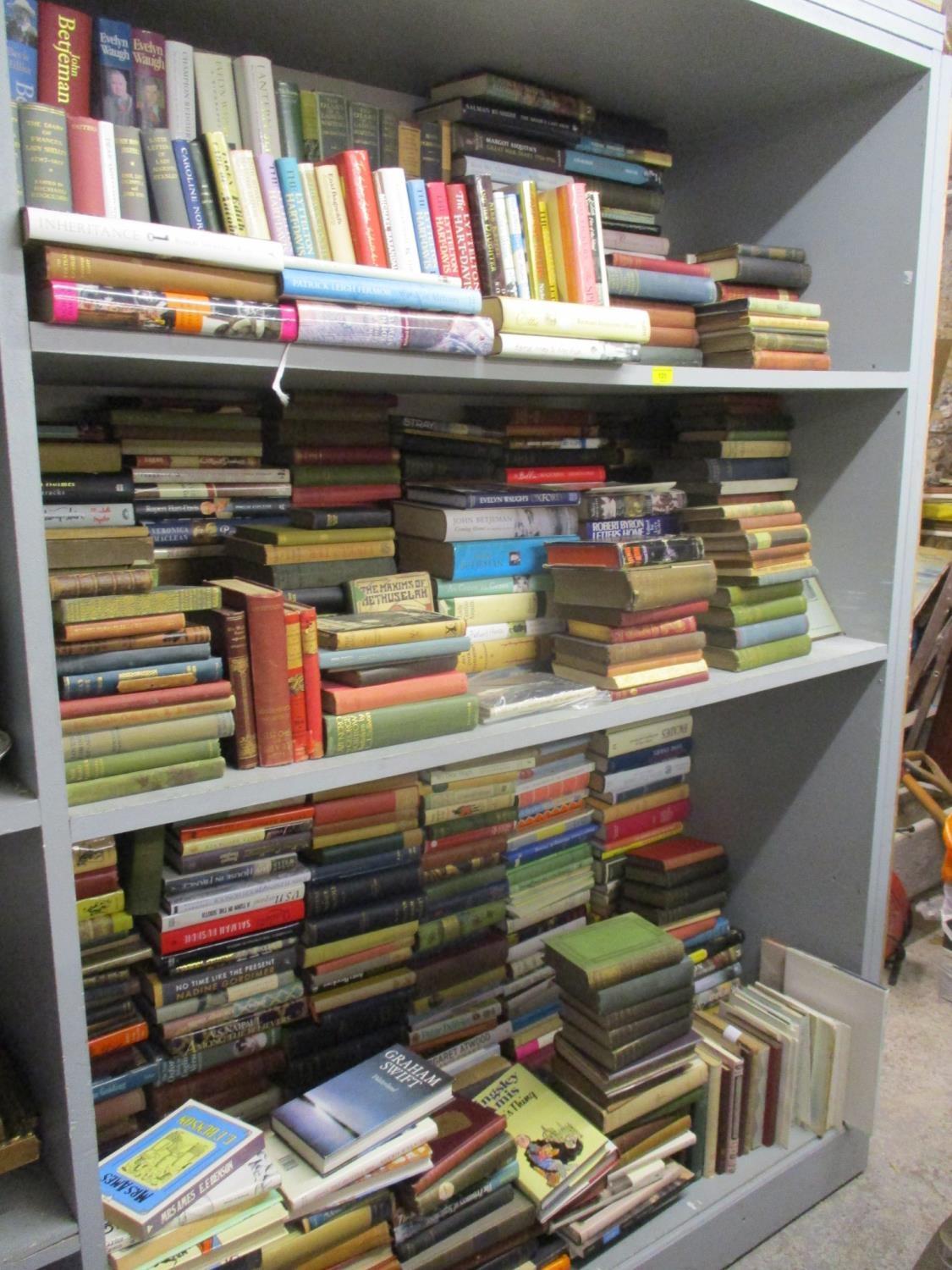 A large quantity of 20th century books to include novels and letters/memoirs such as The Diary of