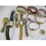 A 9ct gold Breguet ladies watch and others