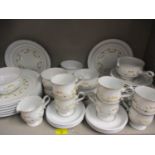 A Denby pottery teaset