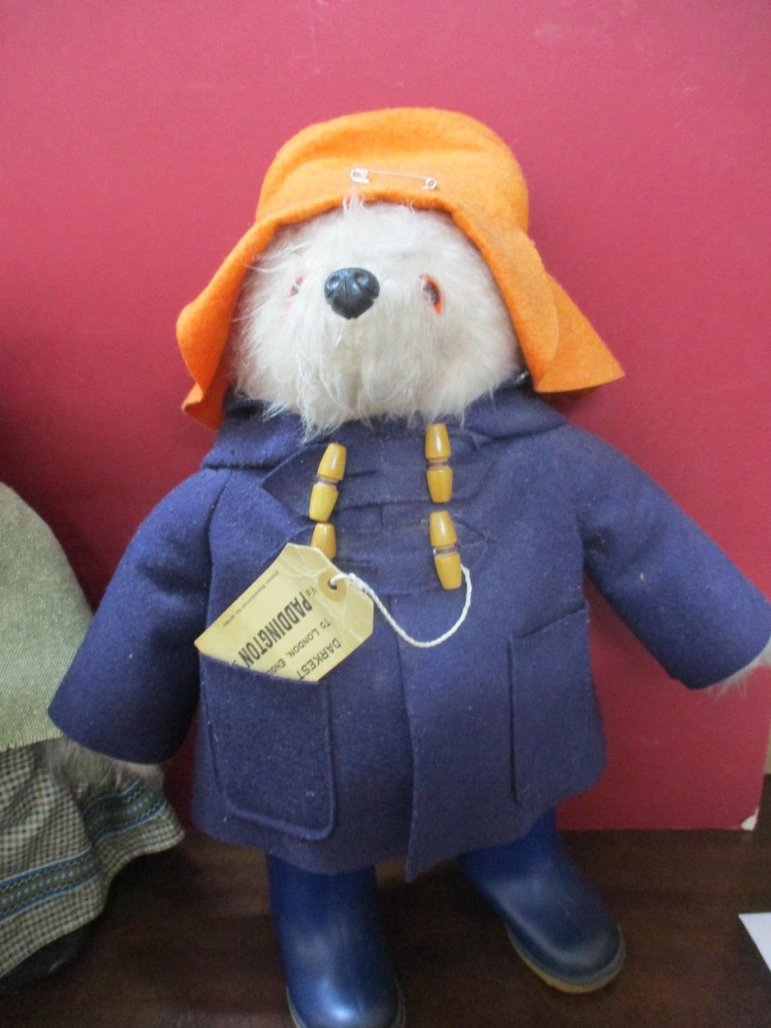 A 20th century Paddington bear soft toy, together with a 20th century Aunt Lucy bear - Image 2 of 3