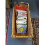 Approximately one hundred and twenty 45 rpm records to include the artists Dr Hook and Neil Diamond,