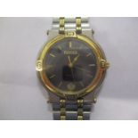 A gents Gucci stainless steel and gold plated wristwatch