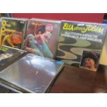 Assorted jazz and easy listening LPs to include Ella Fitzgerald and Frank Sinatra