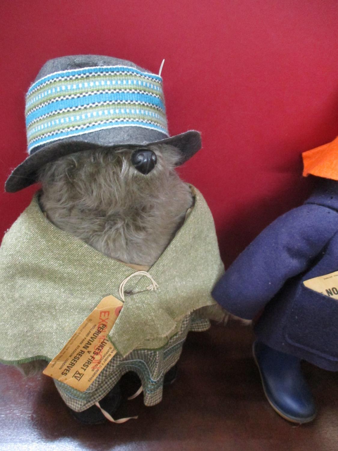 A 20th century Paddington bear soft toy, together with a 20th century Aunt Lucy bear - Image 3 of 3