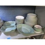 Denby Regency green part dinner service