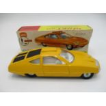 Dinky yellow 352 UFO Ed Stakers car with instructions in original box