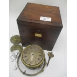 An interesting 1820's Parkinson & Frodsham one day marine chronometer relic, which has been