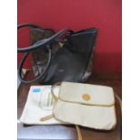 A late 20th century Fendi shoulder bag A/F, together with a modern bag in the style of a well