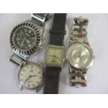 Four wristwatches to include a gents Tudor, an Oris and others