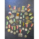 Approximately twenty seven medals mainly German origin includes seven silver examples by Fritz Reu &