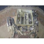 Silver plate to include cutlery and flatware