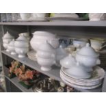 A quantity of Royal Doulton Heather bone china tableware, together with a quantity of Shmidt by