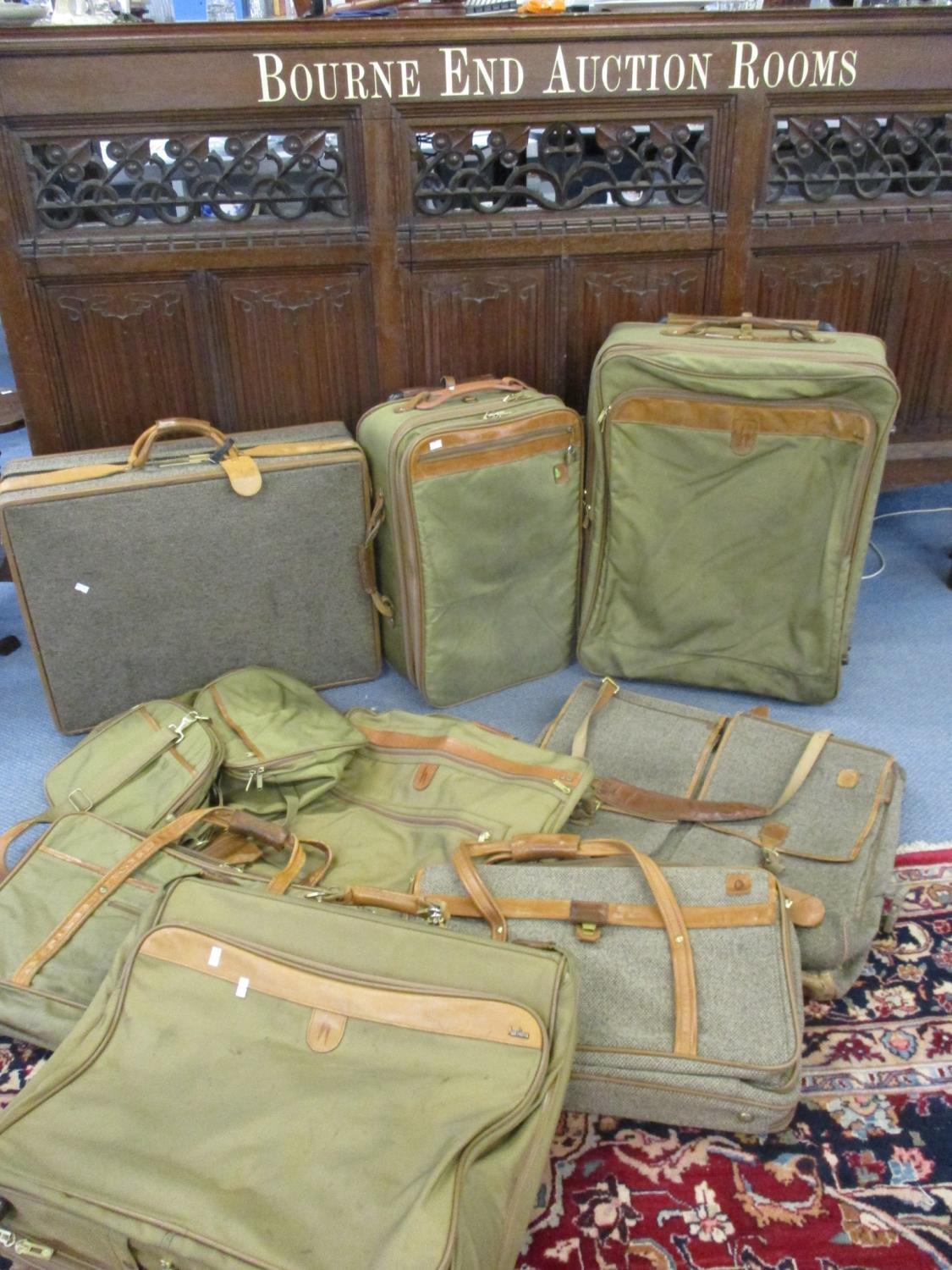 A collection of 20th Century Hartmann 'Tweed Legend' luggage and Hartmann ballistic nylon with