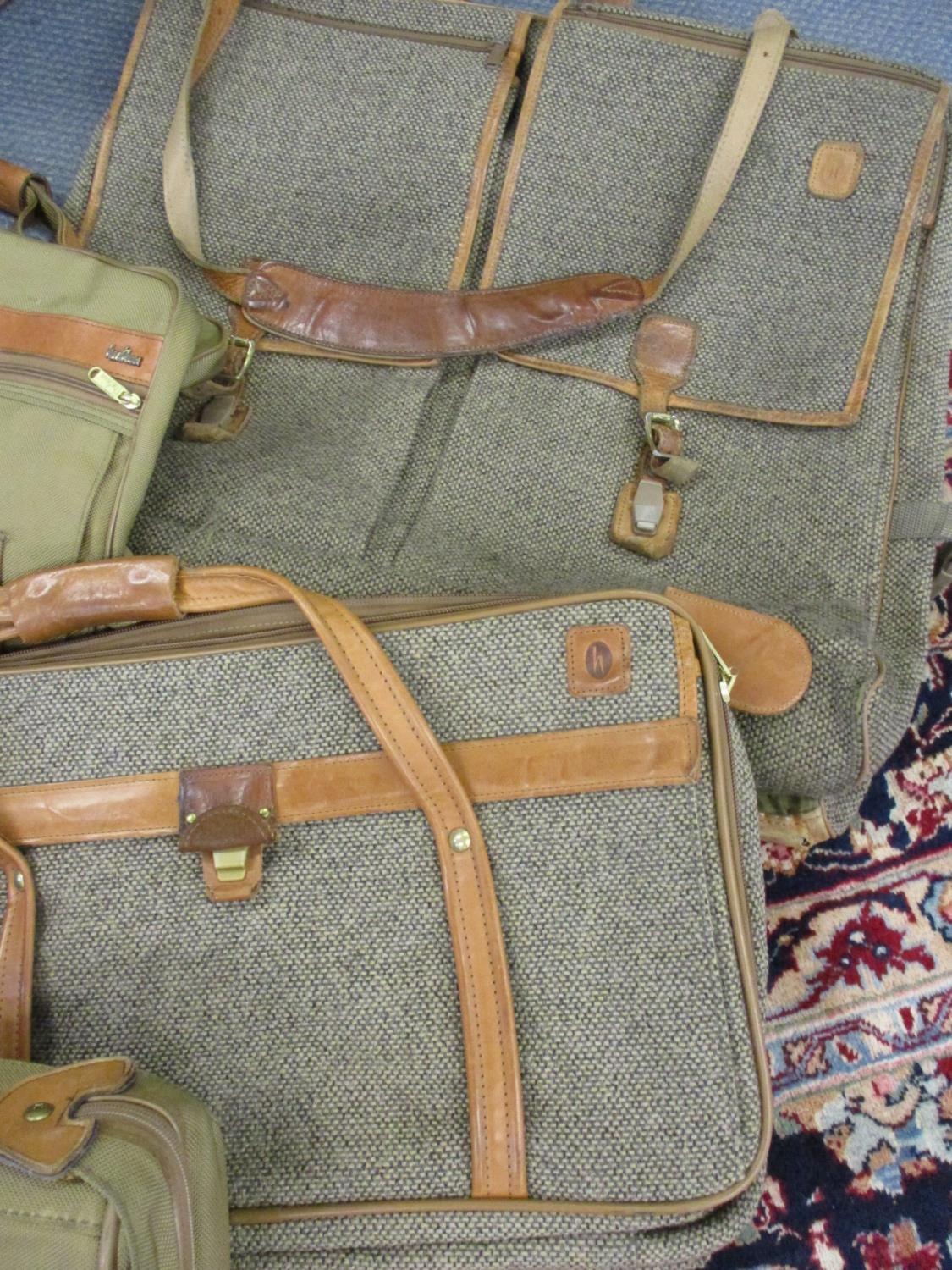 A collection of 20th Century Hartmann 'Tweed Legend' luggage and Hartmann ballistic nylon with - Image 2 of 5