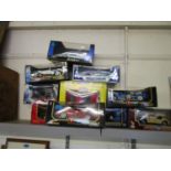 A group of Burago, Jouefevolution, Solido Auto World and other model diecast collectors vehicles