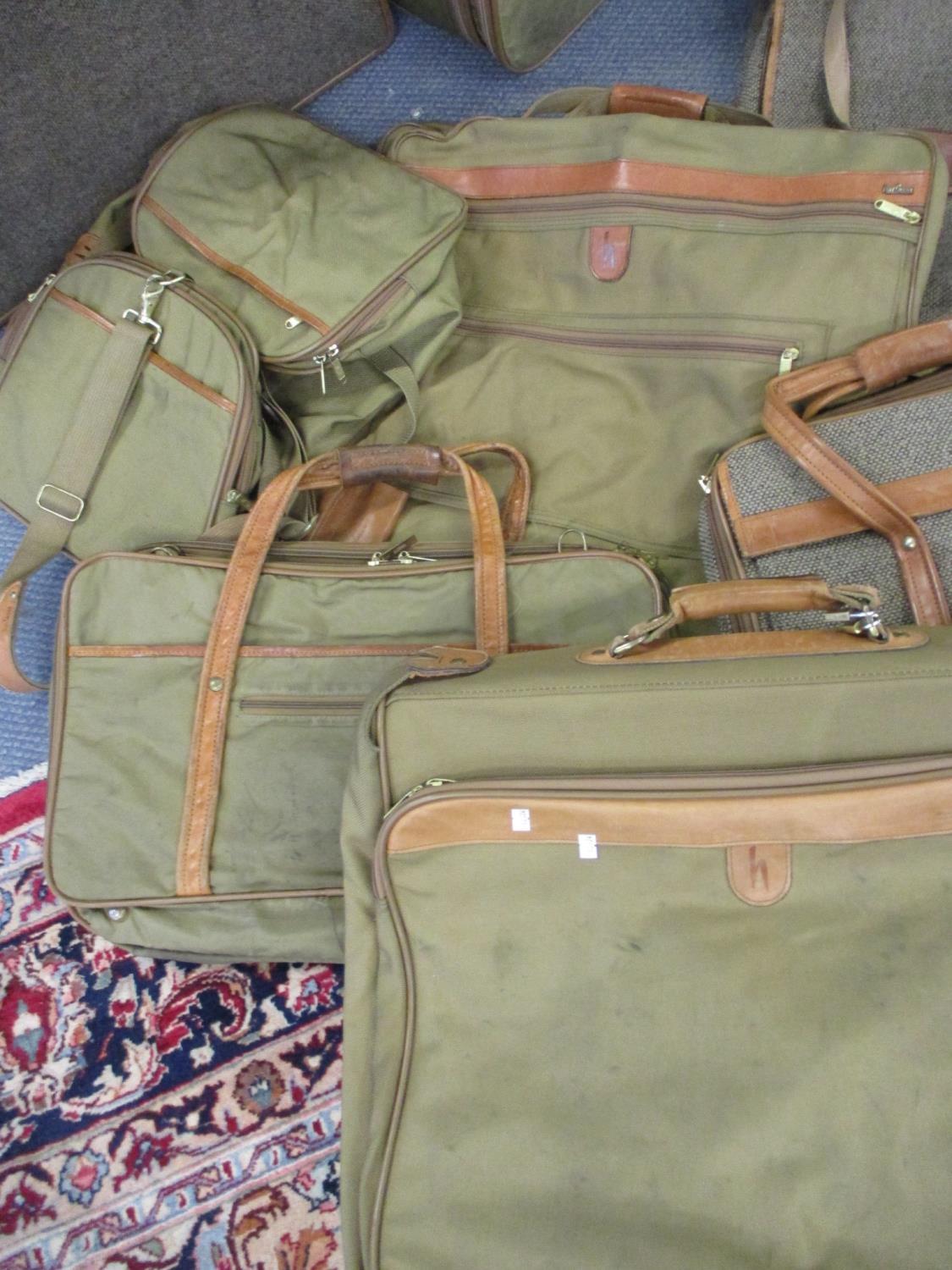 A collection of 20th Century Hartmann 'Tweed Legend' luggage and Hartmann ballistic nylon with - Image 4 of 5