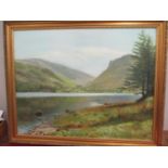 P H Redmund - Buttermere looking towards Honister Pass, a watercolour, signed and dated '76 in lower