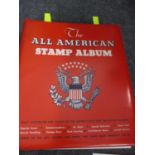 Stamps of America - an all American illustrated album