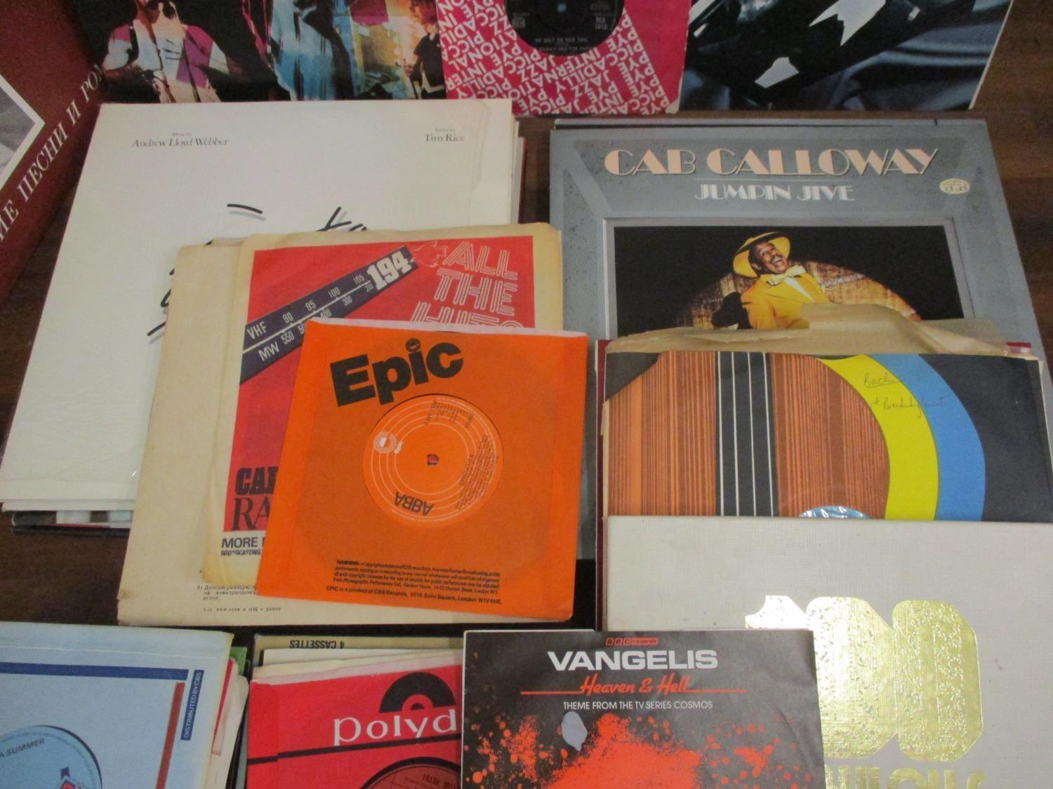 A quantity of mainly 1950s-1970s LPs and 45rpm records to include jazz, cabaret and composers - Image 2 of 2