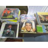 A selection of LPs to include Marvin Gaye, Elvis Presley and Elkie Brooks