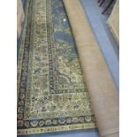 A Grosvenor Kemnor Wilton blue ground rug, 15'x12'