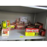 A selection of boxed model diecast vehicles to include a Dinky Toys single decker bus, model 283,