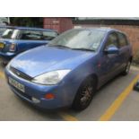 A Ford Focus 1.6 petrol manual, first registered June 1999, Registration T369 GJH, approximately
