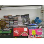 Approximately 1500 CDs, DVDs, books, dolls and other items