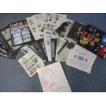 Stamps of Great Britain, the Commonwealth and all World mounted on pages, cards, covers, booklets,