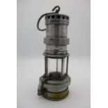 A Thomas & Williams Alberdare miners lamp, type 21, 10" h