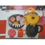 Mary Fedden (1915-2012) The Orange Mug 1996, a limited edition print signed and numbered 47/550 in