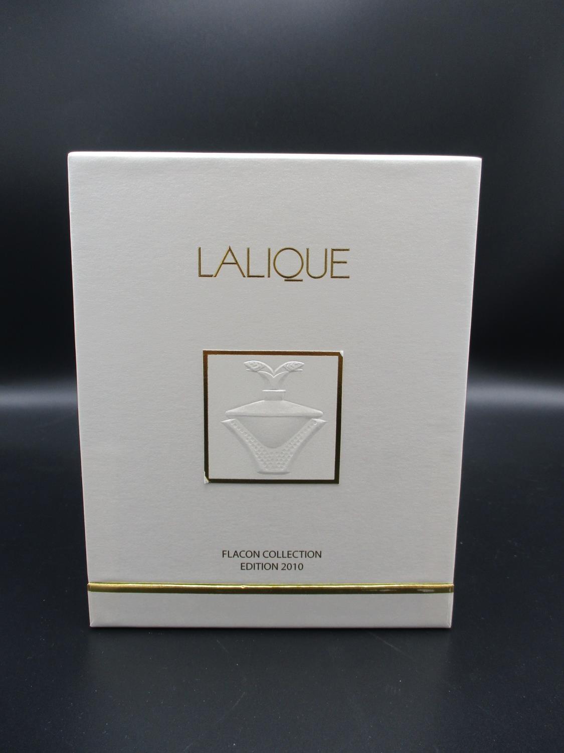 A Lalique Limited Edition perfume, 2010 Flacon Collection, 'Cascade', etched to underside Lalique - Image 2 of 5