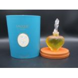A Lalique Limited Edition perfume, 1997 Flacon Collection, 'Amour', etched to underside Lalique R