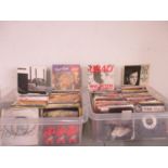 A large quantity of approximately 900 1960s - 1990s singles to include Billy Idol, UB40, Cliff