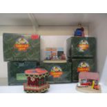 Five Robert Harrop Designs Ltd models to include Mrs Honeyman, Mr Crocketts's Garage, Jonathan