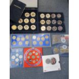 A Queen Elizabeth II commemorative coin collection to include a 2013 Coronation Jubilee piedfort and