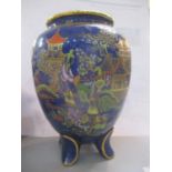 An early 20th century Carlton ware lustre decorated vase 13 cm high