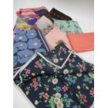 A 1950s/60s Liberty handkerchief and other silk examples, together with vintage scarves to include