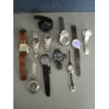 Watches to include Fossil, Pulsar and others