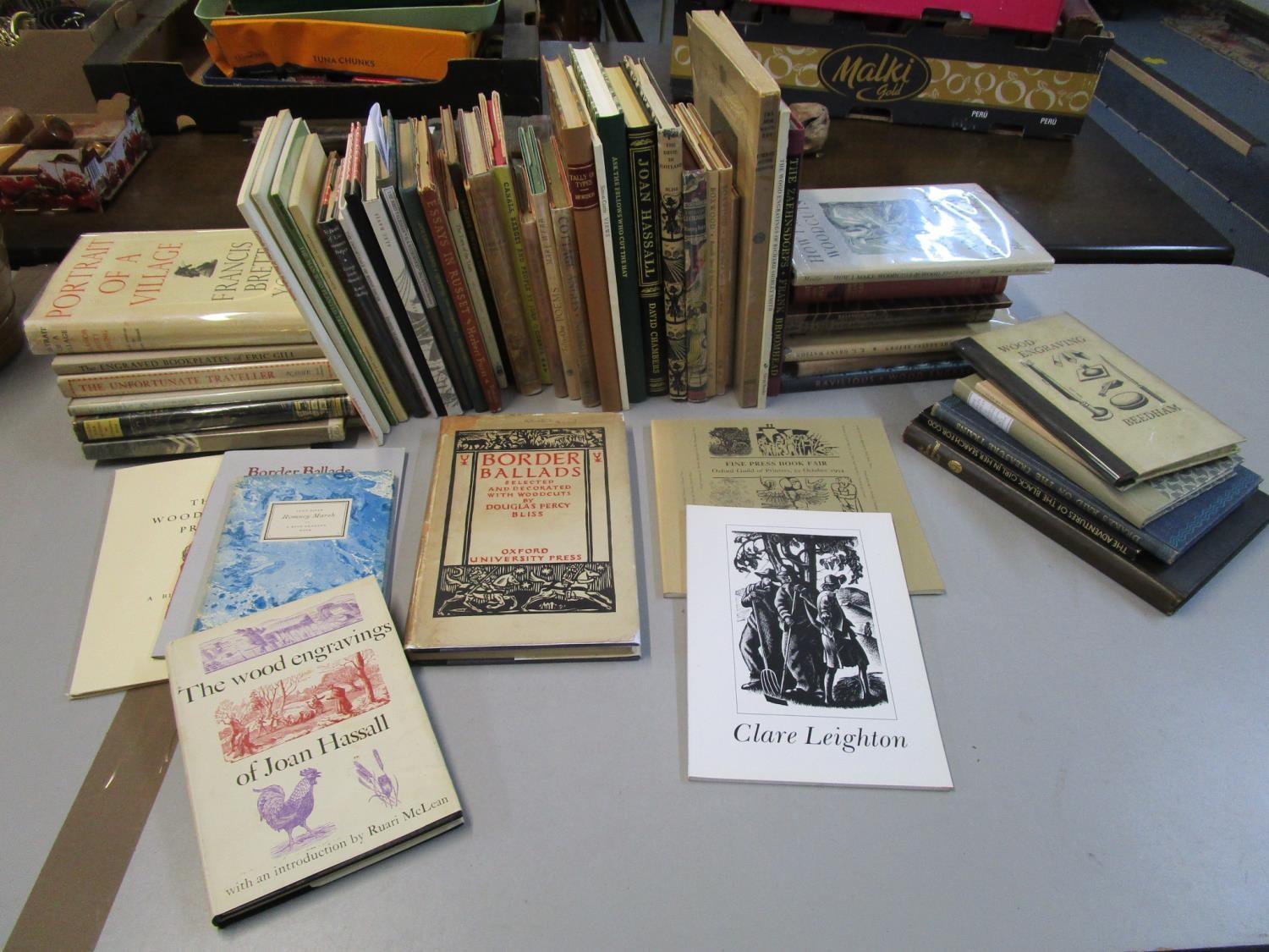 A quantity of books illustrated by or referencing work of various book illustrators and engravers by