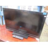 A Panasonic flat screen Viera television