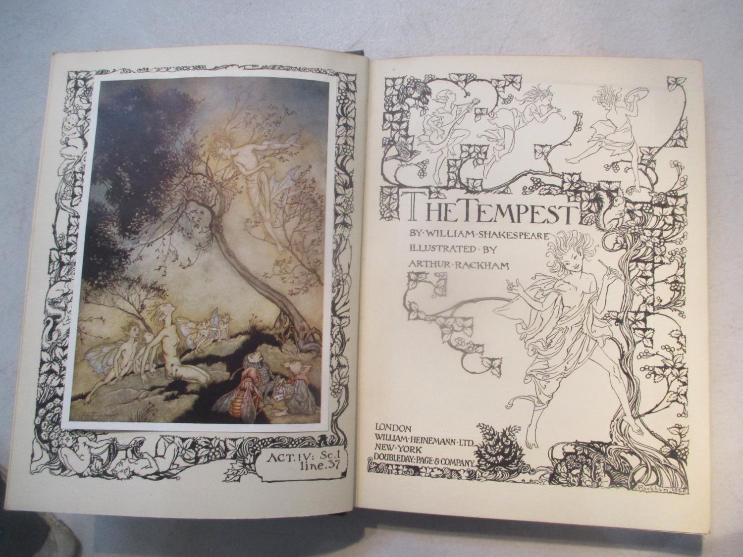 A First Edition illustrated book entitled 'The Tempest' by William Shakespeare and illustrations - Image 3 of 4